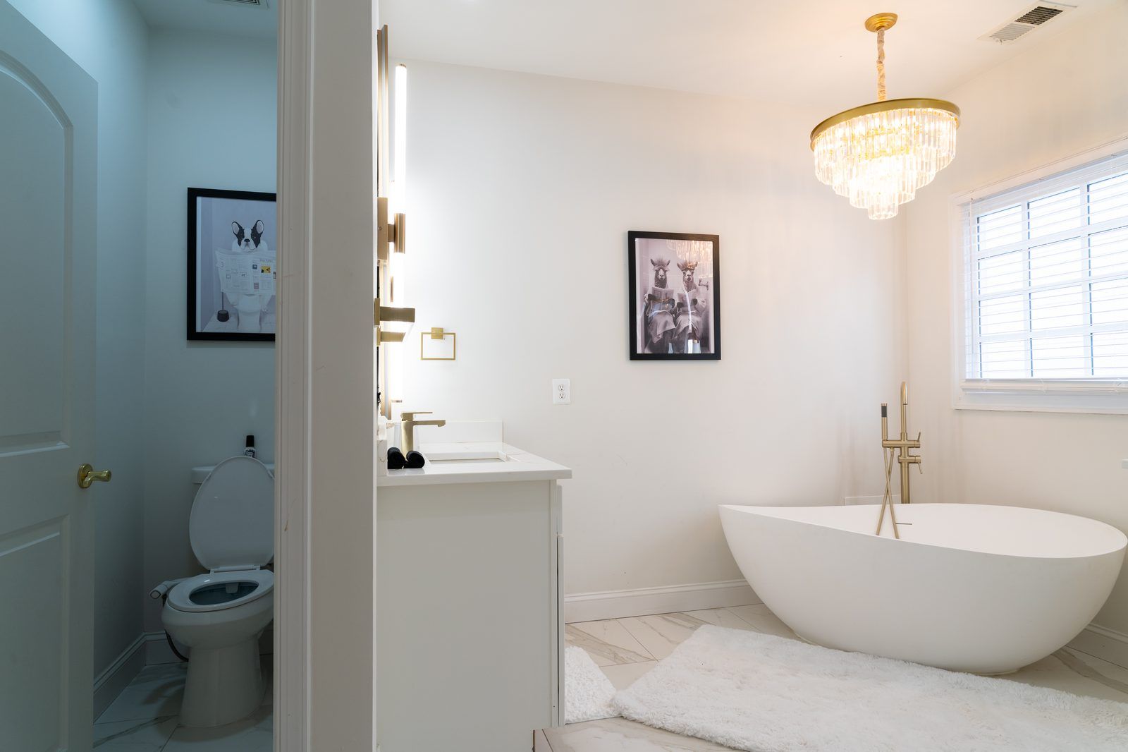 Bathroom after renovation